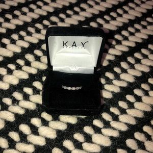 white gold wedding band